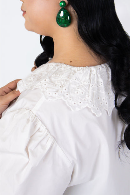 Charlotte Cropped Blouse